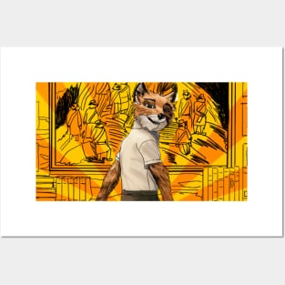 fantastic mr fox Posters and Art